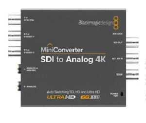 Blackmagic Mini Converter - SDI To ANALOG 4K