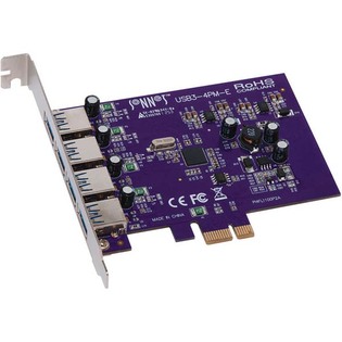 Sonnet Allegro USB 3.0 PCIe Card (4 ports Macintosh/Windows)